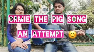 Ormie the pig song  Rushmi G Sharvi live cover Ft Nagesh Veerraj [upl. by Humfrid912]