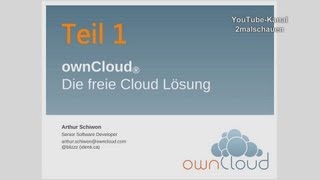 ownCloud Teil 1 [upl. by Scharaga]