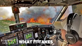 How Aerial Firefighter Pilots Are Trained  What It Takes [upl. by Roderigo]