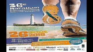 36 éme Marathon et Semi Marathon De Nouméa Nouvelle Calédonie [upl. by Eceinhoj]