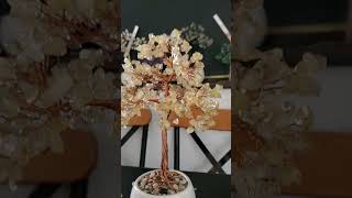 Gemstone tree trending viral youtube viralvideo diy how bonsai thuydesign gem tree [upl. by Eduj380]