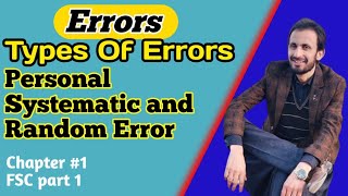 Error class 11  Error and uncertainty in physics class 11  errors in measurement class 11  pashto [upl. by Ijar308]