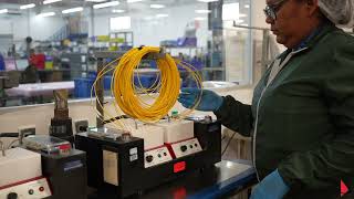 Siemon Precision Fiber Cabling Manufacturing [upl. by Vierno]