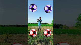 Spining Foot ball to crow pigeon parrot amp peacock  Birds names Vfx magic video shortsfeed [upl. by Adnohral]