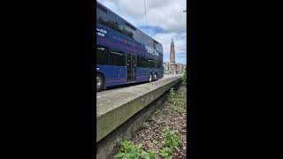 At Edinburghs Haymarket are East Coast Buses 948 amp Lothian Buses 1136 631 amp 624 June 2024 [upl. by Dorkus]