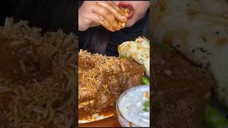 Eating Mutton Curry Rice Raytafood indianfood eatingsounds shortsvideo [upl. by Dunc62]