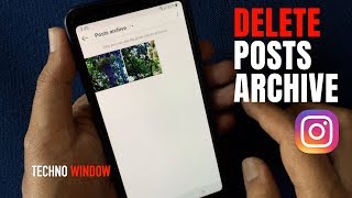 How to Delete Archived Posts on Instagram [upl. by Rimas]