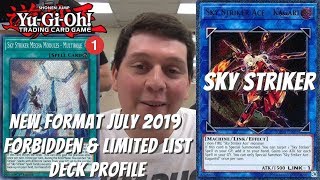 Yugioh New Format July 2019 FampL List UPDATED Deck Profile  Sky Striker  Multirole to 1 [upl. by Normie400]