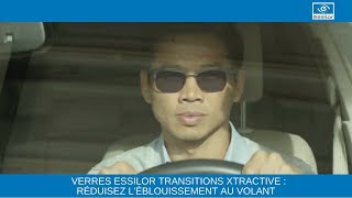 Verres Essilor Transitions XTRActive  réduisez léblouissement au volant [upl. by Wittenburg]