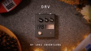 1981 Inventions DRV Blackout demo [upl. by Maxim549]