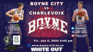 RSN Presents Boyne City vs Charlevoix Boys Basketball 1524 [upl. by Cannell]