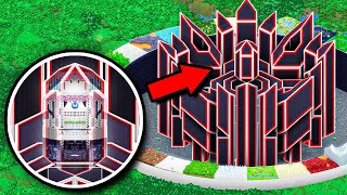 The CENTER of the BIGGEST SURVIVAL BASE in Minecraft [upl. by Noami]