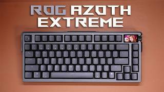 ROG Azoth EXTREME Review  The BEST ROG Keyboard but its too [upl. by Aillimat38]