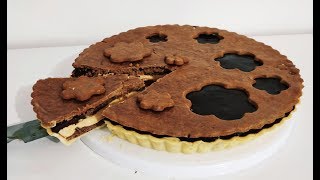 Tarte mousse aux cacahuètes feuillantine et chocolat [upl. by Oad]