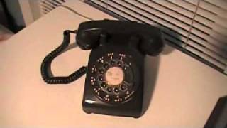 Western Electric Rotary Phone circa 1979 quotringringringquot [upl. by Trbor]