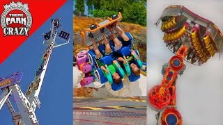 20 INSANE amp Unique Carnival Rides [upl. by Yramesor]