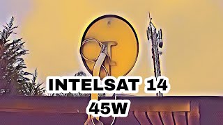 INTELSAT 14 45W [upl. by Ehman]