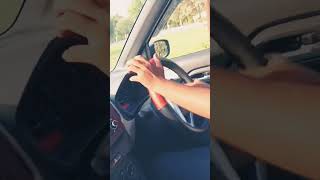 Car driving video Roshan shah learning Lebala de soniya car punjabi indian [upl. by Nnaaihtnyc]