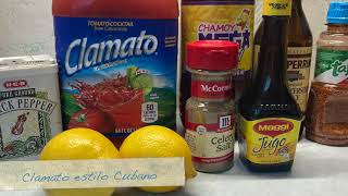 Chamoy y Clamato Preparado Para Negocio [upl. by Parnas]