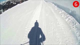 Bad Kleinkirchheim  Piste 6 FIS K70 ski route [upl. by Sakiv923]