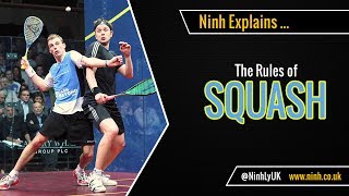 The Rules of Squash  EXPLAINED [upl. by Atinuaj]