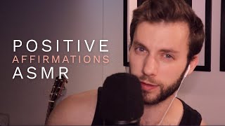 Positive Affirmations  Low Voice Male ASMR  Intense Tingles [upl. by Elise770]