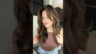 Curlers are a girls best friend  hairtutorial hairstyle thecarluccios [upl. by Sol]