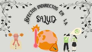 Efectos Directos e Indirectos del Cambio Climático en la Salud y la Educación [upl. by Llerdnod]