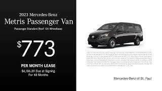 MercedesBenz Metris Passenger Van 11242024 4591781 [upl. by Naillimixam952]