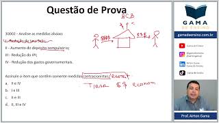 QUESTÃO 30002  POLÍTICA FISCAL CPA20 CEA AI ANCORD [upl. by Elijah11]