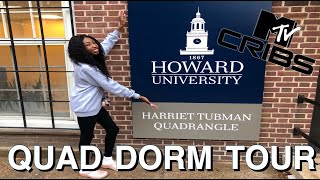 NEWLY RENOVATED QUAD DORM TOUR WHEATLEY HALL  MTV CRIBS STYLE  HOWARD UNIVERSITY [upl. by Ahsiem]