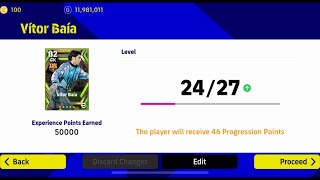 How To Upgrade VITOR BAIA In Pes  efootball 2023 Epic VITOR BAIA [upl. by Herod]