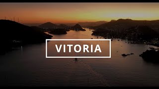 Vitoria Brasil em 4k  Visto de Cima [upl. by Onder]