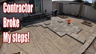 How to Install a Complete Backyard Paver Patio with Steps [upl. by Mozart44]