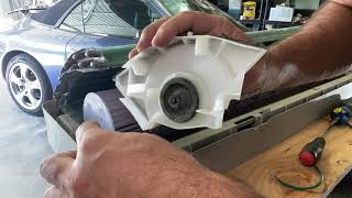 How to replace mini split motor and blower HVAC repair and Service [upl. by Ani]