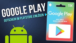 Google Play Karte einlösen [upl. by Xad]