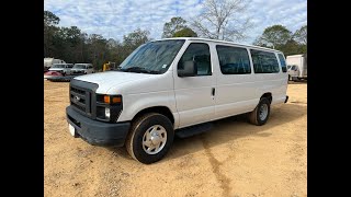 271  2013 Ford Econoline 350 Passenger Van 69876 Miles [upl. by Divadnhoj810]