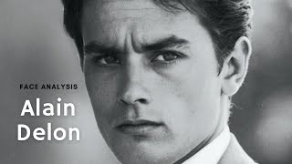 What makes Alain Delon so handsome Beauty analysis of one of the most handsome men of all time [upl. by Gemina]