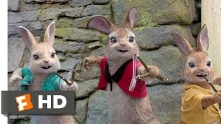 Peter Rabbit 2018  Allergy Attack Scene 710  Movieclips [upl. by Kylynn]