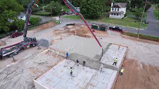 Laying the foundation for Holiness Tabernacle Church Woodbridge VA [upl. by Irpak]