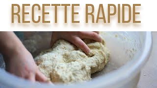 🍕 Faire une pâte à pizza RAPIDE et FACILE à la maison TUTO COMPLET [upl. by Etrem]