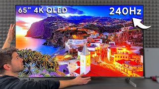 Hisense 65E7N Pro Unboxing amp Review The BEST 4K QLED Gaming TV [upl. by Loferski]