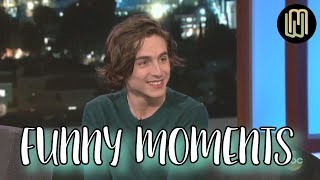 Timothée Chalamet Funny and Cute Moments [upl. by Lemmy]