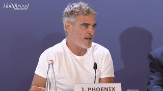 Joaquin Phoenix on Not Obsessing Over Weight Loss for Joker Folie à Deux  Venice Film Festival [upl. by Seitz425]