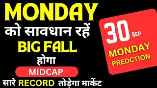 MIDCAP PREDCTION MONDAY  MONDAY MARKET PREDICTION krishnatrading [upl. by Cirtap]