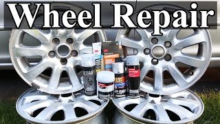 How to Repair Wheels with Curb Rash and Scratches [upl. by Theo659]