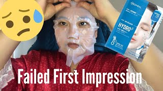 First Impression on Mediheal Capsule 100 Bio Seconderm Mask Hydro Beta [upl. by Lorenzana]