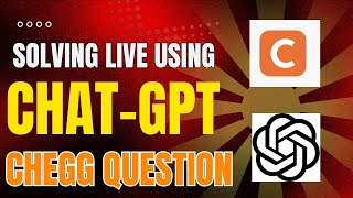 Solving Chegg question live using chat gpt 🔥 [upl. by Yror]