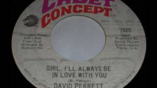 David Perrett  Girl Ill always be in love with you [upl. by Resay275]