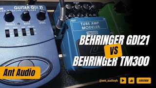 BEHRINGER GDI21 VS BEHRINGER TM300  Which Better [upl. by Anerul528]